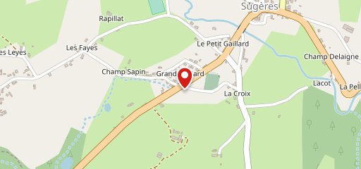 La Station sur la carte