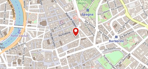 La Strega Nocciola - Roma Piazza di Spagna sulla mappa