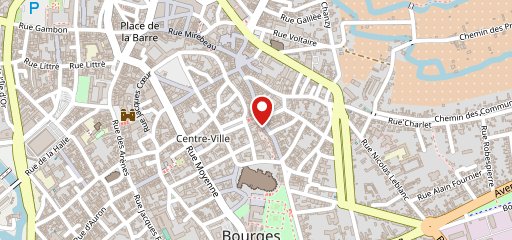 La Suite Bourges sur la carte