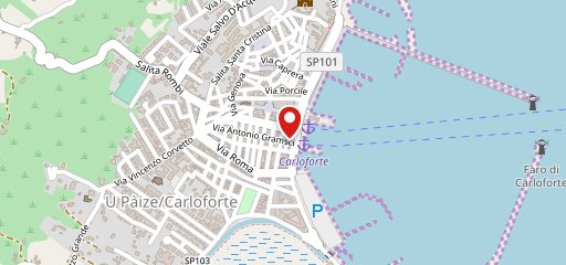 Pizzeria Focacceria "La Tabarkina" sur la carte