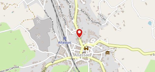 Auberge du Cheval Blanc sur la carte