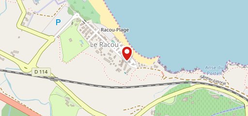 La Table du Racou Argelès Plage Le Racou sur la carte