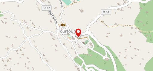 La Table de Tourtour sur la carte