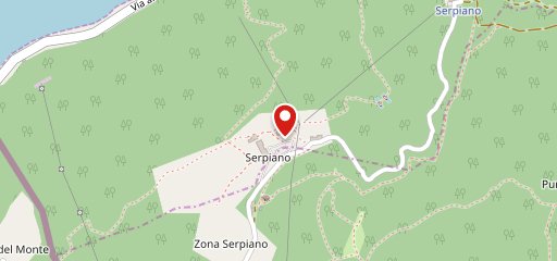 LA TANA DEL SAURO - Ristorante Funivia Serpiano sulla mappa