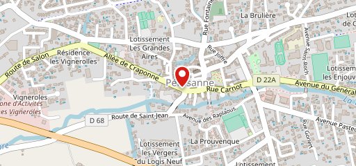 La Taverne sur la carte