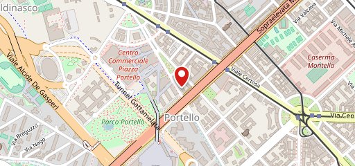 La teglia di Traiano sulla mappa