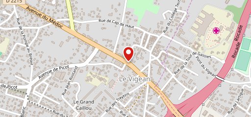 La Terrasse du Vigean sur la carte