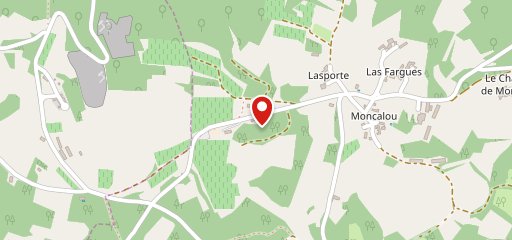 La Terrasse de Moncalou sur la carte