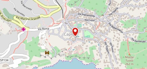 La Terrazza di Venere - Capri Restaurant & Pizzeria sulla mappa