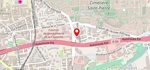 La Tonnelle 13010 sur la carte