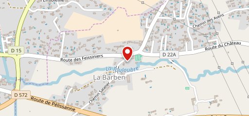 Restaurant LA TOULOUBRE sur la carte