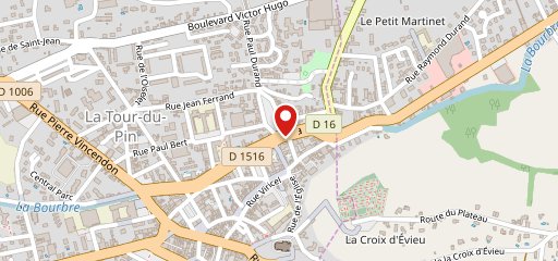 La tour des pizz's sur la carte