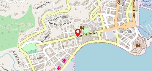 La Trattoria Ajaccio sur la carte