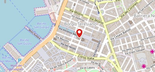 La trattoria Di Napoli sur la carte