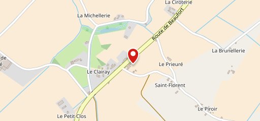 La Vallée Du Clairay sur la carte