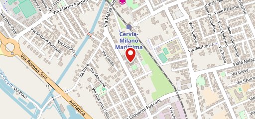 Pizzeria La Vecchia Cervia sulla mappa