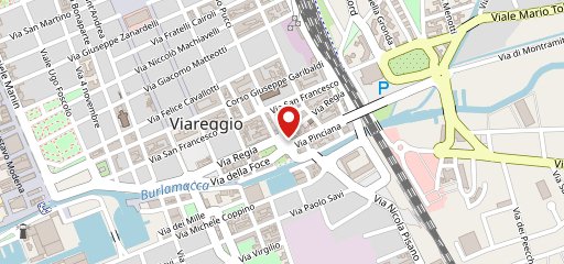 Ristorante Pizzeria La Vecchia Viareggio sulla mappa