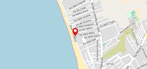 LA VELA BAR- PIZZERIA BAIA DORICA sur la carte