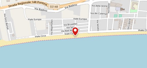 La Vela Beach&Bar - Terracina sulla mappa