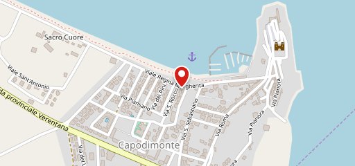 Ristorante Pizzeria La Vela sulla mappa