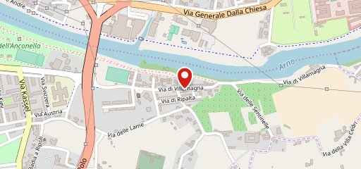 La veranda sull’Arno sulla mappa