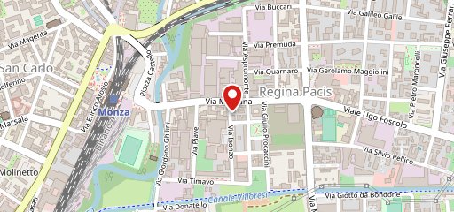 Ristorante La Viestana sur la carte