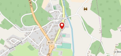 La villa des pizzas sur la carte