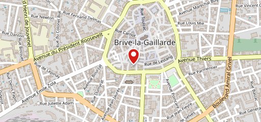 La Villa Tokyo Brive la Gaillarde sur la carte