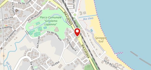 Ristorante La Voce del Mare sulla mappa