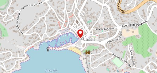 La Voûte - Restaurant Cassis sur la carte