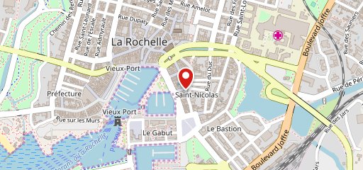 L'Abreuvoir La Rochelle sur la carte