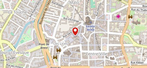 Crêperie - Moulerie - L'Abri du Marché - Rennes sur la carte