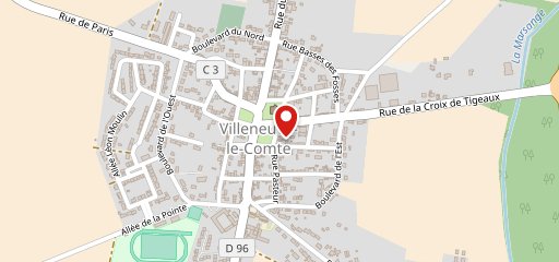 Village food factory sur la carte