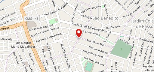 Ladybug Rock Café no mapa