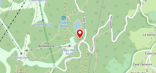 Ristorante Lago della Ninfa sulla mappa