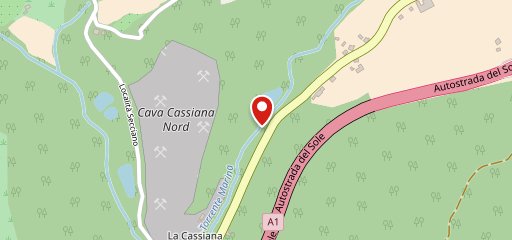 Oasi Lago la Cassiana sulla mappa