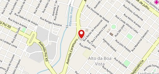 Lagoa Burgers no mapa