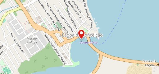 Lagoa Food Truck no mapa