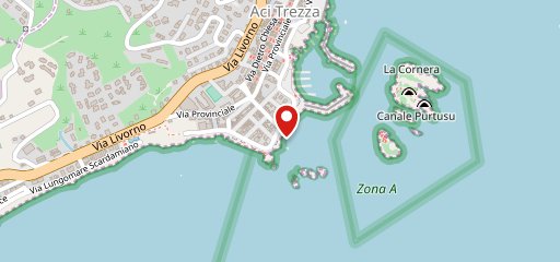 Laguna Azzurra sulla mappa