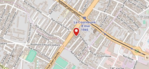 Restaurant Lahore sur la carte