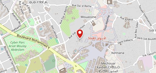 L’AMAZIGH Rooftop sur la carte