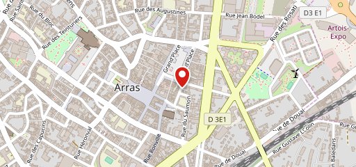 L Ambassade d Arras sur la carte