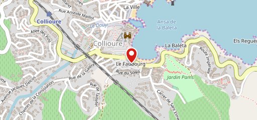 L'Ambroisie Collioure sur la carte