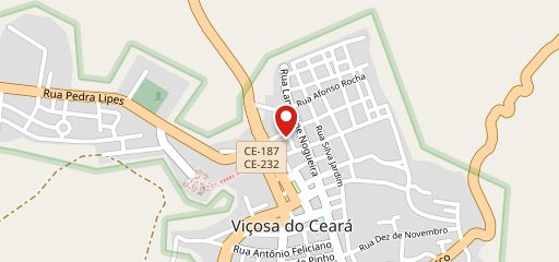 Lanches e Pizzas C & D no mapa