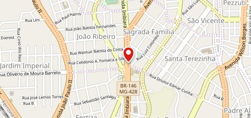 Lanche Mineiro - Imbiara no mapa