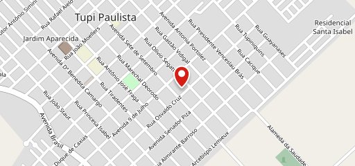 Lanchonete Água na Boca en el mapa