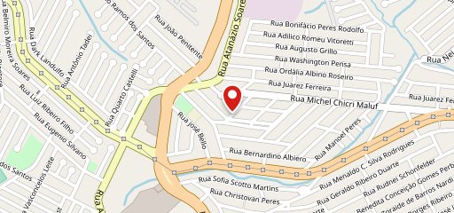 Lanchonete Coelho no mapa