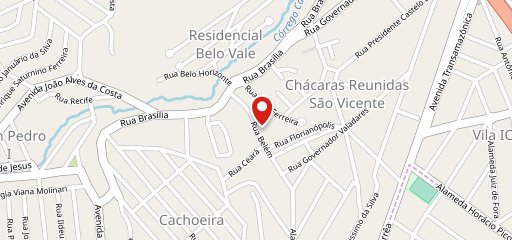 Lanchonete e Hamburgueria Só na Chapa no mapa