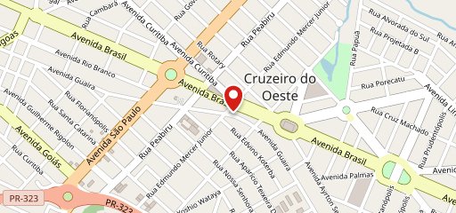 Lanchonete Queiroz no mapa