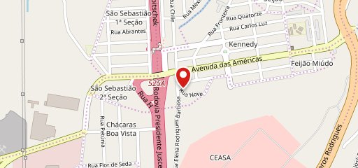 Lanchonete e Restaurante Bom Apetite no mapa